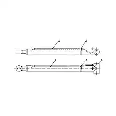 Tube Assembly - Блок &laquo;Правый стабилизатор цилиндра&raquo;  (номер на схеме: 2)
