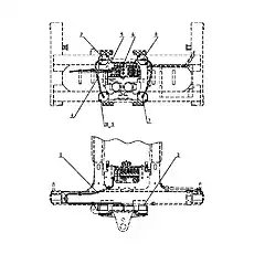 Connector - Блок «B80E1109 Зажимная система цилиндров»  (номер на схеме: 6)