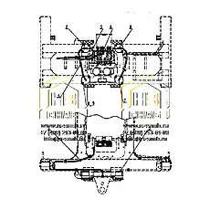 Tube Assembly - Блок «B80E1109T1 Зажимная система цилиндров»  (номер на схеме: 5)