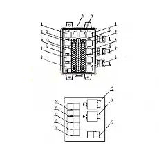 Engine Stop Relay - Блок «B80E16T1 Электрическая система 3»  (номер на схеме: 24)