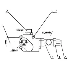Connector - Блок «Z30E0803T1 Запорный клапан в сборе»  (номер на схеме: 2)