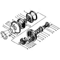 Seal Ring - Блок «Z30E02T12 Конвертер крутящего момента 1»  (номер на схеме: 33)