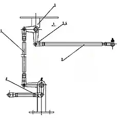 Latter Pole Assembly - Блок «Z30E0401T12 Устройства контроля скорости»  (номер на схеме: 3)