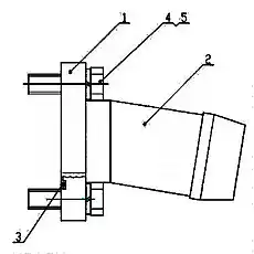 O-Ring 47.5X3.55 - Блок «Z30E1002T1 Фланец в сборе»  (номер на схеме: 3)