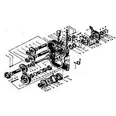 Cover—Pump - Блок «Z35F0301A Сочетание набора зубчатых колес»  (номер на схеме: 56)