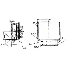 Hydraulic Oil Radiator - Блок «Z33E0102T7 Система охлаждения» 