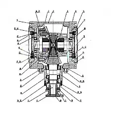 Dust Shroud - Блок «Z33E0601T2 Дифференциал переднего моста»  (номер на схеме: 31)