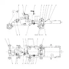 Manual Braking Assembly - Блок «Z33E09T8 Тормозная система»  (номер на схеме: 6)