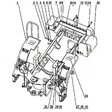 Right Plate Assembly - Блок «Z33E12T8 Группа рамы III»  (номер на схеме: 1)