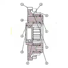 Bolt M8X16 - Блок «Z3BII 0303 Реверс - Плита диапазона»  (номер на схеме: 6)