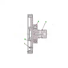 Bearing 6214 - Блок «Z3BII 0307 2ая - Диапазон цилиндра в сборе»  (номер на схеме: 4)