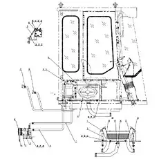 Three-cornered Strap - Блок «Система кондиционирования Z35G17T4»  (номер на схеме: 9)