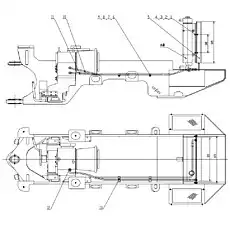 Washer 12 - Блок «Масляная линия коробки передач и контрольная система Z35G04T4»  (номер на схеме: 2)