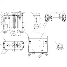 Washer 4 - Блок «Гидравлический масляный ящик Z35H1001T13»  (номер на схеме: 34)