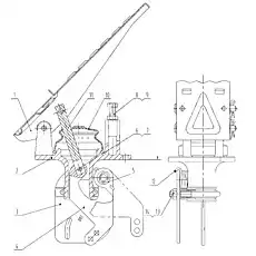 Con-rod pin - Блок «Акселератором»  (номер на схеме: 14)