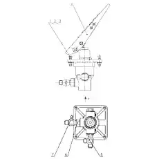 Pedal Break Valve - Блок «Клапан педали тормоза в сборе Z33E0901»  (номер на схеме: 4)