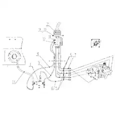Сonnector - Блок «Система гидравлического вспомогательного клапана Z40H10»  (номер на схеме: 11)