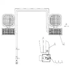 Rear light - Блок «Схема задних фар Z40H15»  (номер на схеме: 2)