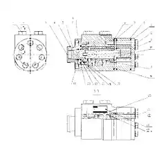 Screw M8X20 - Блок «Блок рулевого управления»  (номер на схеме: 30)