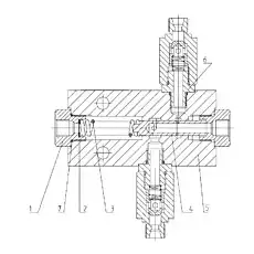 Mat - Блок «Клапан SF8-00»  (номер на схеме: 2)