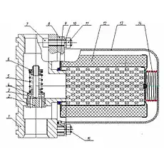 GASKET JS-LQQ-05-04 - Блок «Очиститель QF60M33G-1 (371328)»  (номер на схеме: 3)