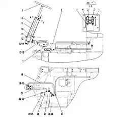 MOUNTING PLATE - Блок «Рулевой механизм»  (номер на схеме: 24)