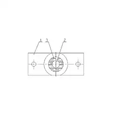 Circular Alnico - Блок «Z35A160201B Сиденье»  (номер на схеме: 2)