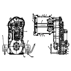 Pump Body - Блок «Z38G03T3 Преобразователь крутящего момента трансмиссии»  (номер на схеме: 2)