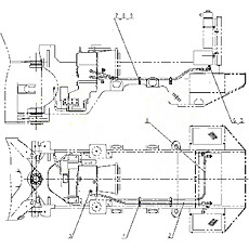 Z38G04T4 Трансмиссионная масляная линия и система управления