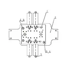 Connector - Блок «Z38G1003T1 Многоканальный клапан в сборе»  (номер на схеме: 3)