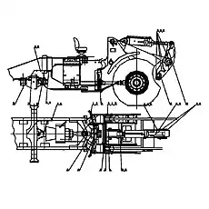 1 Lubricate Conduit - Блок «Z38G21T1 Ручная централизованная смазочная система»  (номер на схеме: 16)