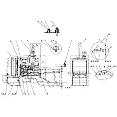 Lock-mat - Блок «Двигатель в сборе Z5E301T21»  (номер на схеме: 14)