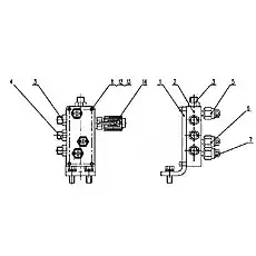 Washer 5 - Блок «Z50G090101T15 Клапан в сборе»  (номер на схеме: 13)