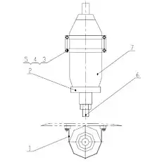 Hoop - Блок «Аккумулятор Z50G1003T15A»  (номер на схеме: 1)