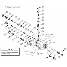 Pin - Блок «Коллектор управления 06-463-230»  (номер на схеме: 10)