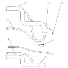 Outlet Hose I - Блок «Выпускной шланг в сборе Z50G0112T17»  (номер на схеме: 1)