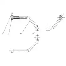 Steel Tube Weld Assembly - Блок «Стальная труба в сборе Z50G1002T15»  (номер на схеме: 1)