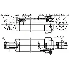 Rod Assembly - Блок «CG90-CD-00 Наклонный цилиндр »  (номер на схеме: 20)