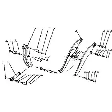 Rocker Arm - Блок «Z90H14 Инструмент I II»  (номер на схеме: 20)