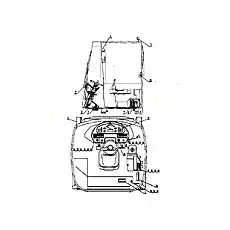 Washer Motor SW - Блок «Z90H15 Электрические компоненты 2»  (номер на схеме: 20)