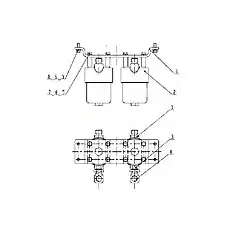 Connector - Блок «Z90H2203 Мост процеживателя в сборе»  (номер на схеме: 4)