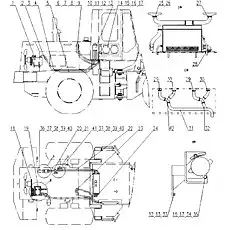 Nut M10ZnD - Блок «Система кондиционирования»  (номер на схеме: 35)