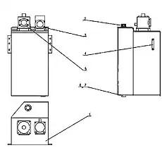 Air filter - Блок «Масляный бак»  (номер на схеме: 2)