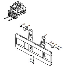 FORK ARM CARRIER ASSEMBLY
