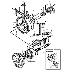 BEARING A - Блок &laquo;Коробка передач&raquo;  (номер на схеме: 14)