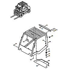 OVERHEAD GUARD ASSEMBLY