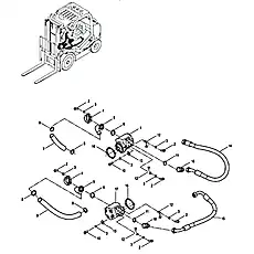 PLATE B - Блок &laquo;Насос в сборе&raquo;  (номер на схеме: 12)