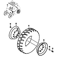 REAR WHEEL ASSEMBLY