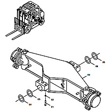 STEERING AXLE ASSEMBLY