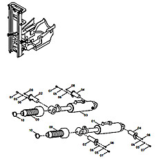 TILT CYLINDER MOUNTING